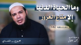 صورة وما الحياة الدنيا إلا متاع الغرور | الحلقة ( 16 ) | #روح_المعاني | د . أحمد جلال