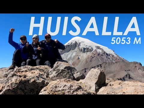 Huisalla's Summit - 5053m: A Window to the Giants of Sajama National Park - Bolivia 4K