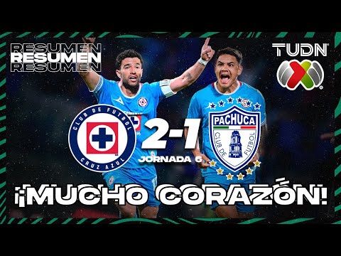 Highlights and goals | Cruz Azul 2-1 Pachuca | Liga MX - CL2025 J6 | TUDN