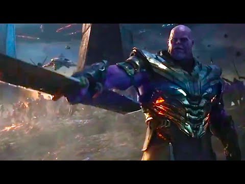 Captain America fights Thanos - AVENGERS: EndGame - Marvel Action Movie HD