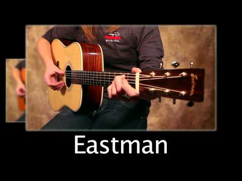 1961 Martin D-28 Vs Eastman E20D Acoustic Guitar Comparison Video