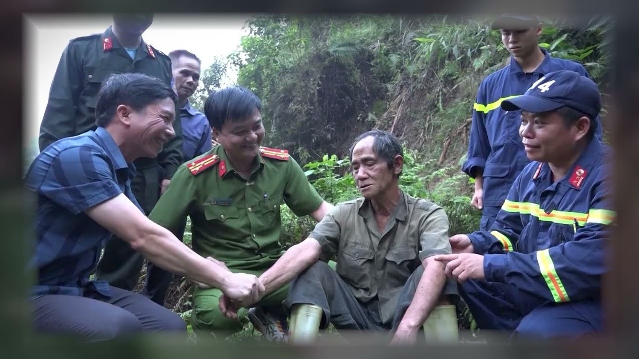 TÌM THẤY NGƯỜI ĐÀN ÔNG MẤT TÍCH 4 NGÀY TRONG RỪNG SÂU