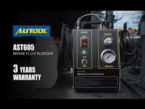 AUTOOL AST605 Automotive Brake Fluid Bleeder Four Pumps Brake Oil Exchanger Tool Brake Extractor