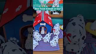 The BEST towel animals EVER! #povertytoparadise #CruiseLife