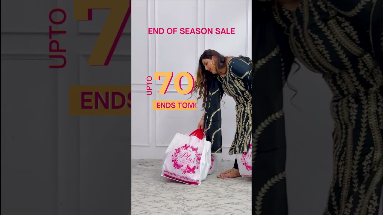 𝗦A𝗟E 𝗘N𝗗S 𝗧O𝗠O𝗥R𝗢W 🌄