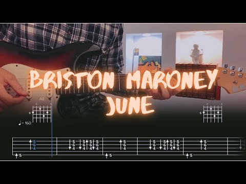 June Briston Maroney Сover / Guitar Tab / Lesson / Tutorial