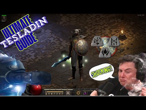 Tesladin Paladin Guide and Game Play: Diablo 2 Resurrected D2R