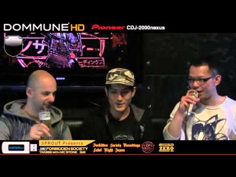 Forbidden Society Interview at Dommune.com Japan/ Tokyo 1/05/2014