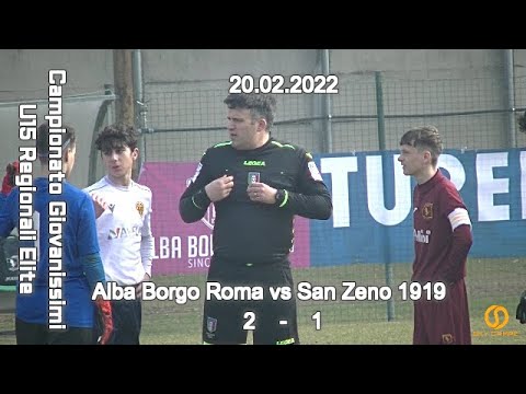 CAMPIONATO REGIONALE U15 ELITE VENETO – ALBA BORGO ROMA vs SAN ZENO 1919 – 20.02.2022