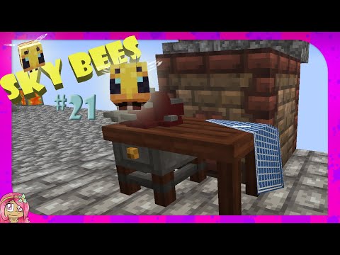Engineer's Workbench & Breeding Progress | Sky Bees | Ep21 | Minecraft Modpack (1.16.5)