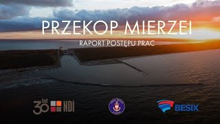 Przekop Mierzei Wiślanej – serce inwestycji prawie gotowe!