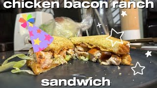 Download lagu HOW TO MAKE THE BEST CHICKEN BACON RANCH SANDWICH mp3