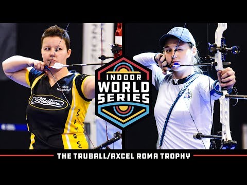 Sarah Prieels v Amanda Mlinaric – compound women gold | Roma Trophy 2019