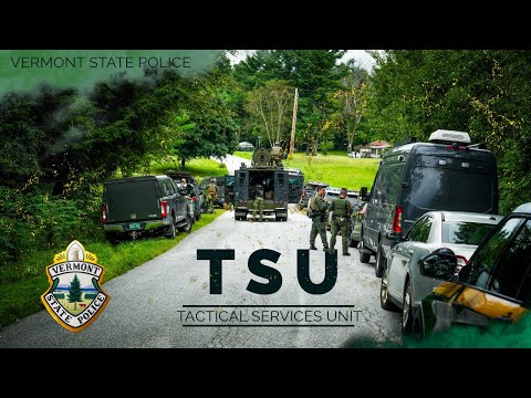 TSU- Vermont State Police Tactical Services Unit