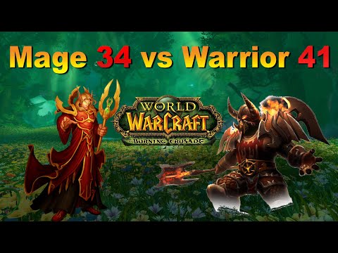 Mage is Better Than Warrior? Playing Wow TBC in 2022 4K!
