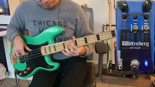 Video thumbnail for Westminster Effects Wittenberg Bass Preamp V2 Demo by My Bassist Chris
