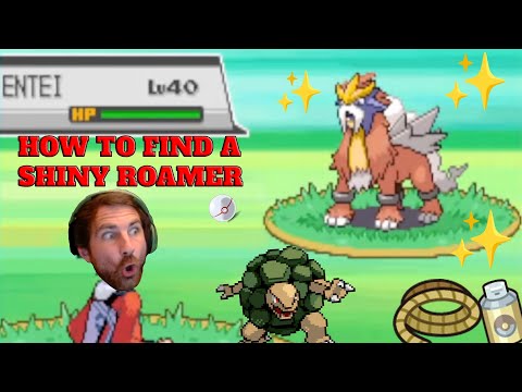 Shiny Entei Roamer 14,708 Encounters How to Hunt Roamers In HGSS