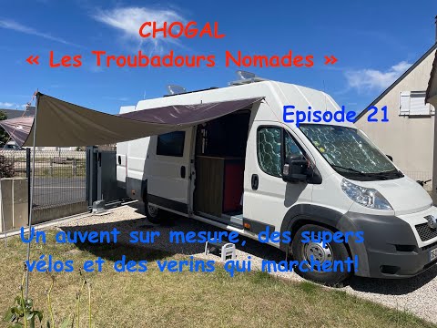 Episode 21 Vélos Verins et Auvent!   HD 1080p