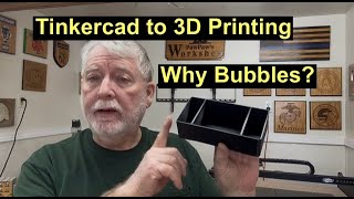 How to Design a Simple Parts Box in Tinkercad and Fix 3D Printing Bubbles (Behind the Scenes Look)