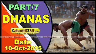 (1) Dhanas (Chandigarh) Kabaddi Tournament 10 Oct 2015