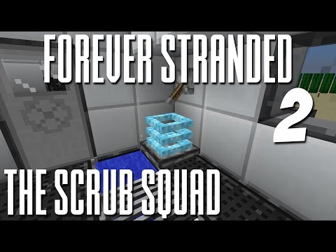 Modded Minecraft Forever Stranded: Episode 2 - How To Cool Down Fast In The Desert!