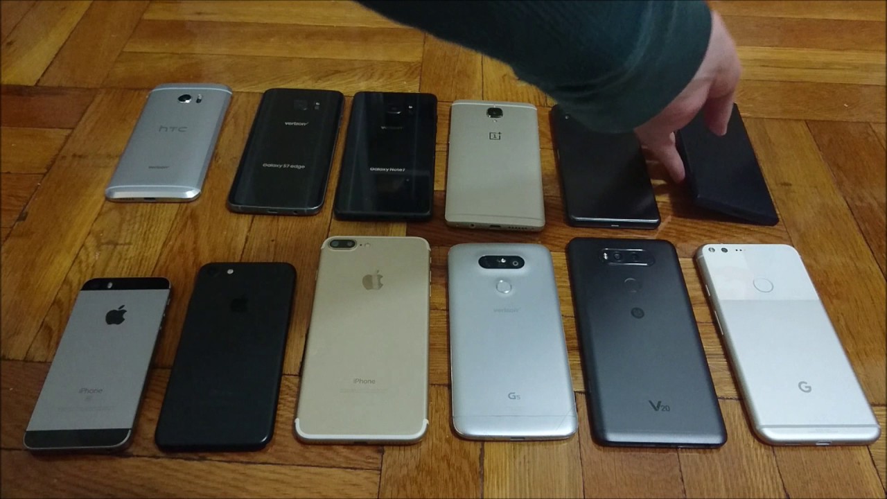 Google Pixel XL Battery Life Test vs LG V20, iPhone 7 Plus, Galaxy Note 7, S7 edge, Xperia XZ