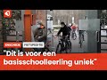 Op de fiets door je nieuwe school. Zo leren leerlingen achtstegroepers  het Zone.College kennen