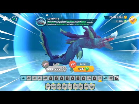 GOT LUMINITE NEW DESIGN 85% OFF (JAWSOME DISCOUNT) - Hungry Shark Evolution