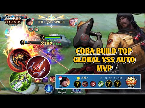 Cobain Build Top Global YSS Auto Win MVP - Gameplay - Mobile Legends