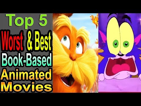 5部最差的&最佳書本動畫電影 (5 Worst & Best Book-Based Animated Movies)