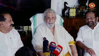 നടൻ മധുവിന്റെ കണ്ണമ്മൂലയിലെ വസതിയിലെത്തി ആഭ്യന്തര 