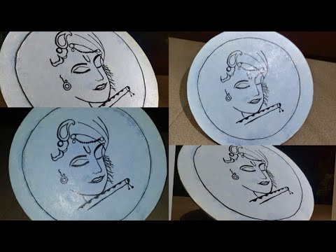 Vishu special wall decor/wall decor making with cake board / vishu special/PonnuZz Creative Hut