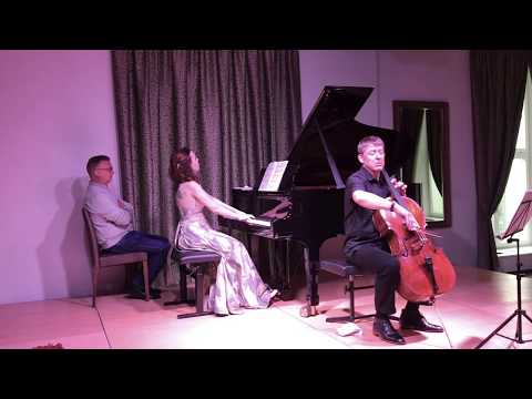 T. Grossenbacher & Y. Miloslavskaya perform Brahms Cello Sonata No1 (excerpts)
