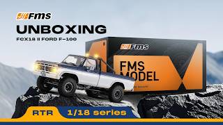 Unboxing the FCX18 II F-100. 🛠️📦