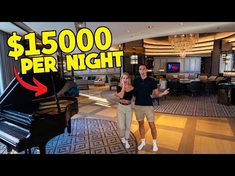 SUÍTE DE HOTEL DE LUXO DE $ 15.000 DE BANGKOK 🇹🇭