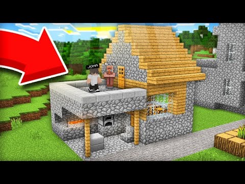 🤯 Did Joha Add His House to the Village? | Minecraft