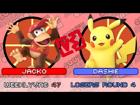 WeeklyVac 47 - SSBU - Jacko (Diddy King) vs Dashie (Pikachu)
