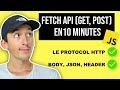 Fetch API pour les nuls en 10 minutes