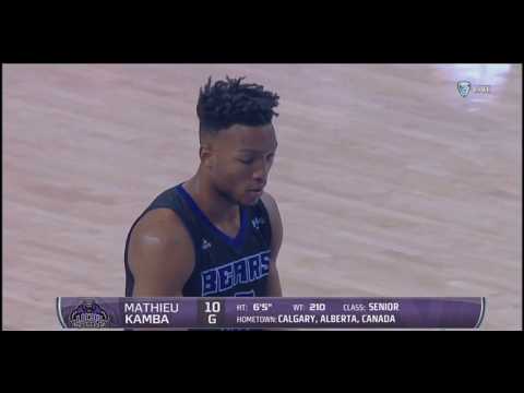 Mathieu Kamba 2017/2018 Senior Season Highlights