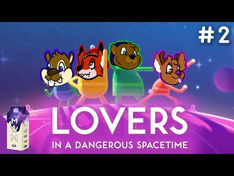 Lovers in a Dangerous Spacetime #2 - Hyper Space Drive! - (4 Player Couch Co-op)