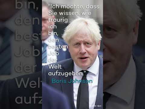 Top 10 Zitate 2022 - Platz 8 Boris Johnson