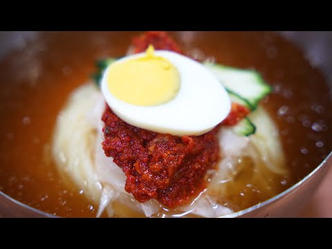 Korean summer food. Busan's signature menu, "Milmyeon." 🍜