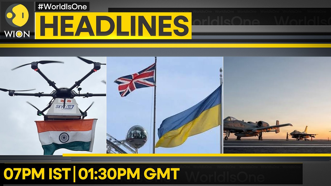 €100 Million UK Aid For Ukraine | El Alamein 2026: Global Airpower On Display | WION Headlines