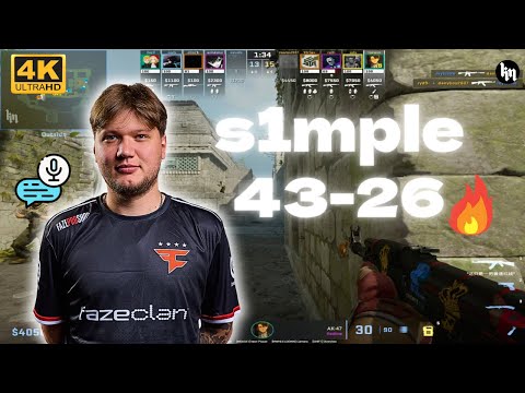s1mple (43-26) SoloQ (Ancient) +VOICE COMMS | FACEIT 3100 Elo | July 17, 2025 | CS2 POV/DEMO