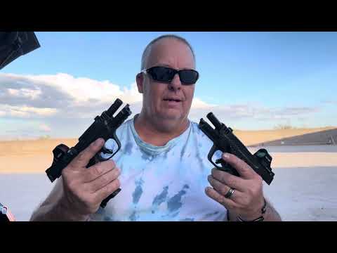 S&W M&P9 Carry Coy Comp Metal vs. Carry Comp Poly, Range Review 8/24/2024.