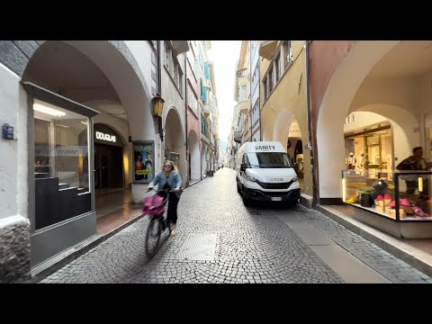 Caminhando em Bolzano Itália