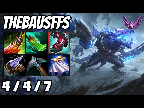 Thebausffs Renekton Top vs Ryze 03/12/2025