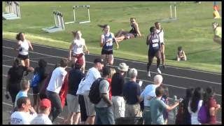 preview picture of video 'Concorde District Outdoor Track and Field Championships - 100M Dash - Kacey Wheeler finishes 3rd'