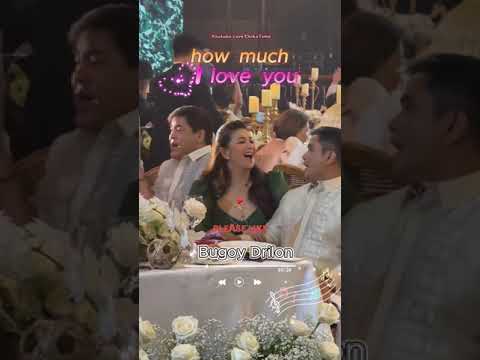 Alay na kanta si Bugoy Drilon sa Kasal ni Angeline at Nonrev | Angeline Quinto Church Wedding
