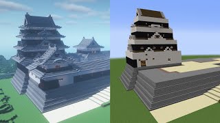 【Minecraft】大洲城の作り方 Part3 天守②